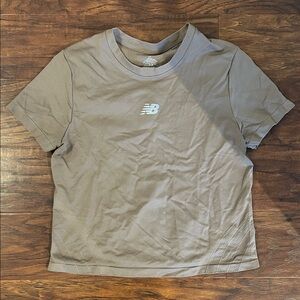 New Balance Light Brown T-Shirt